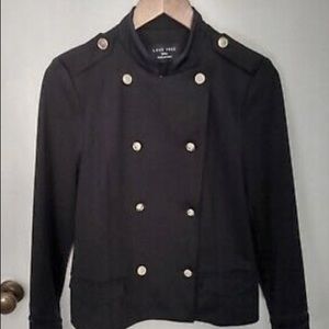 Love Tree Military Black Blazer
